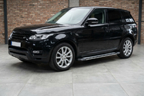 Range Rover Sport 2014-2022 гг. Боковые Подножки Rainbow (2 шт., Алюминий) фото 1
