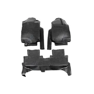 Резиновые Коврики Niken Luxury 3D (3 шт) Honda CRV 2012-2016 гг. фото 2