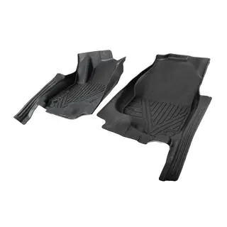 Резиновые коврики Niken Luxury 3D (Для гибридов, комплект из 3 шт.) Honda CRV 2017-2022 гг. фото 4
