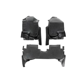 Резиновые коврики Niken Luxury 3D (Для гибридов, комплект из 3 шт.) Honda CRV 2017-2022 гг. фото 2