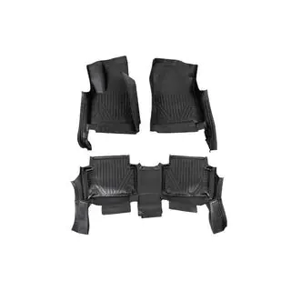 Резиновые Коврики Niken Luxury 3D (2 Ряда) Hyundai Santa Fe 5 2023- гг. фото 1