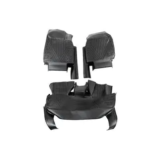 Резиновые Коврики Niken Luxury 3D (3 шт) Tesla Model Y 2020- гг. фото 2