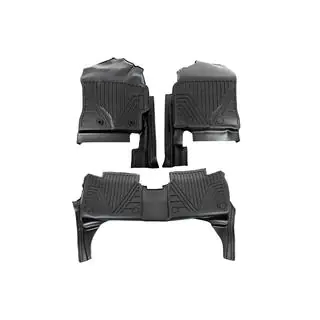Резиновые коврики Niken Luxury 3D (Для ДВС, комплект 3 шт.) фото 2