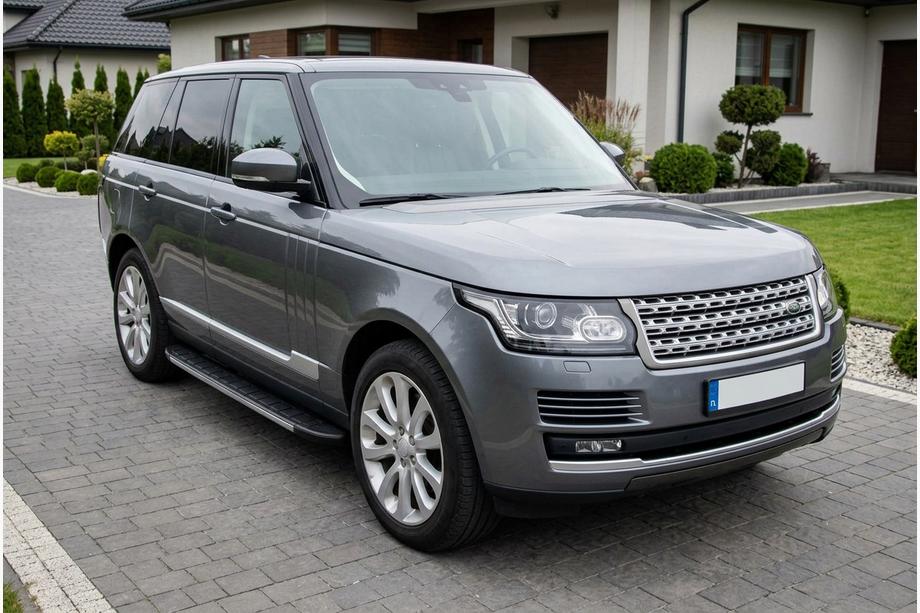 Range Rover IV L405 2013-2021 гг. Боковые Подножки Duru (2 шт., Алюминий) Image