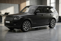 Range Rover IV L405 2013-2021 гг. Боковые Подножки Maydos V1 (2 шт., нержавейка) фото 1