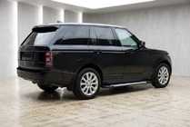 Range Rover IV L405 2013-2021 гг. Боковые Подножки Line (2 шт., Алюминий) фото 1