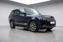 Range Rover IV L405 2013-2021 гг. Боковые Подножки Fullmond (2 шт, алюминий) фото 1