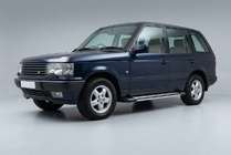 Range Rover II P38A 1997-2002 гг. Боковые Подножки Rainbow (2 шт., Алюминий) фото 1