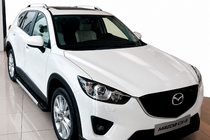 Mazda CX-5 2012-2017 гг. Боковые пороги RedLine V1 (2 шт., алюминий) фото 1