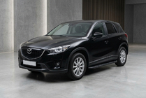 Mazda CX-5 2012-2017 гг. Боковые пороги Bosphorus Black (2 шт., алюминий) фото 1