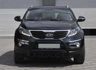 Kia Sportage 2010-2015 гг. Кенгурятник WT003 Черный (Нержавеющая сталь) фото 3