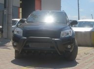 Toyota Rav 4 2006-2013 гг. Кенгурятник WT003 Черный Нержавейка фото 6