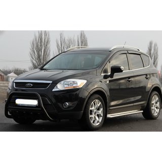 Кенгурятник WT003 Черный (Нержавеющая сталь) фото 1