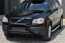 Volvo XC90 2002-2014 гг. Кенгурятник WT003 Черный (Нержавеющая сталь) фото 7