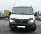 Fiat Ducato 1995-2006 гг. Кенгурятник WT003 Черный (Нержавеющая сталь) фото 1