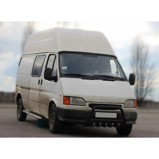 Кенгурятник WT003 Черный Нержавейка фото 4