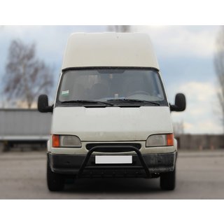 Кенгурятник WT003 Черный Нержавейка фото 3