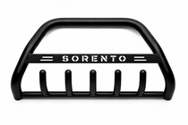 Kia Sorento I BL 2002-2009 гг. Кенгурятник WT004 Черный (Нержавейка) фото 4