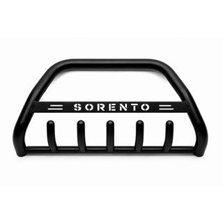 Кенгурятник WT004 Черный (Нержавейка) Kia Sorento I BL 2002-2009 гг. фото 4