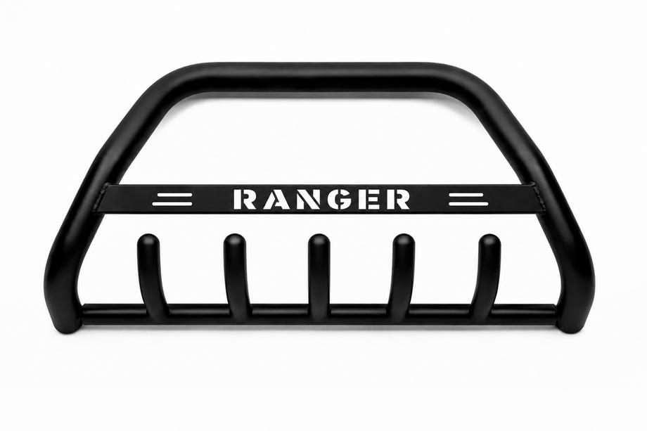 Ford Ranger 2007-2011 гг. Кенгурятник WT004 Черный (Нержавейка) Image