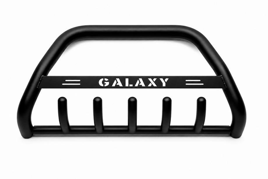 Ford Galaxy 1995-2006 гг. Кенгурятник WT004 Черный (Нержавейка) Image
