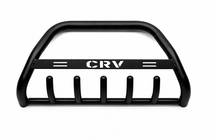 Honda CRV 2001-2006 гг. Кенгурятник WT004 Черный (Нержавейка) фото 3