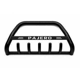 Кенгурятник WT004 Черный (Нержавейка) Mitsubishi Pajero Sport 2015- гг.