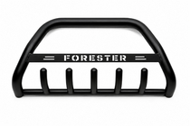 Subaru Forester 2008-2013 гг. Кенгурятник WT004 Черный (Нержавейка) фото 1