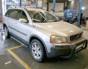 Volvo XC90 2002-2014 гг. Кенгурятник WT004 Черный (Нержавейка) фото 2