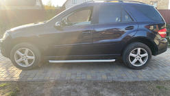 Mercedes ML W164 2005-2011 гг. Боковые Подножки Fullmond (2 шт., Алюминий) фото 4