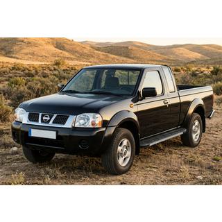 Боковые Подножки Duru (2 шт., Алюминий) Nissan NP300 1999-2015 гг. фото 1