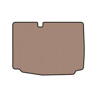 Резиновый коврик в багажник Carsuit (HB, 3/5-дверный, бежевый) фото 1
