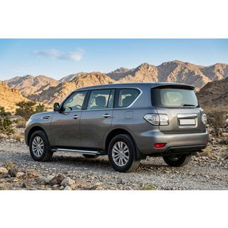 Боковые Подножки Rainbow (2 шт., Алюминий) Nissan Patrol Y62 2010-2024 гг. фото 1