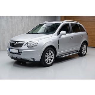 Боковые Подножки Sunrise (2 шт., Алюминий) Opel Antara 2006-2017 гг. фото 1