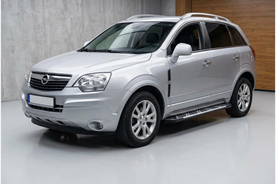 Opel Antara 2006-2017 гг. Боковые Подножки Sunrise (2 шт., Алюминий) Image