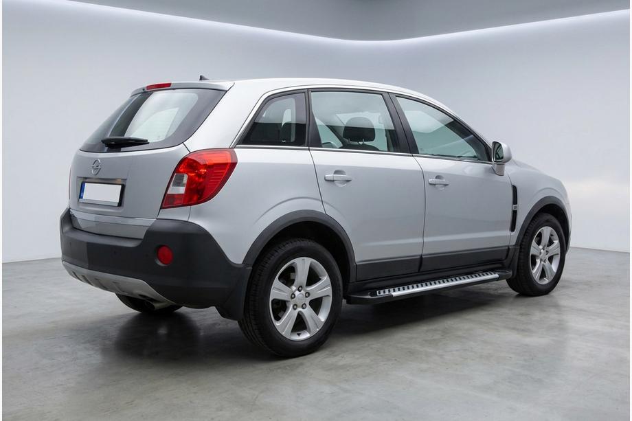 Opel Antara 2006-2017 гг. Боковые Подножки Line (2 шт., Алюминий) Image