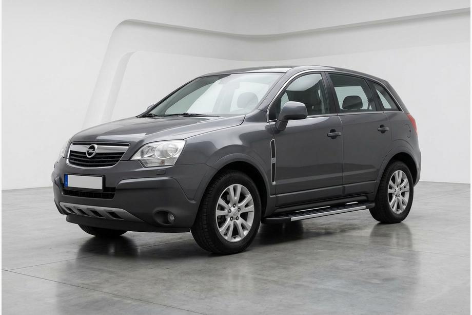 Opel Antara 2006-2017 гг. Боковые Подножки Duru (2 шт., Алюминий) Image