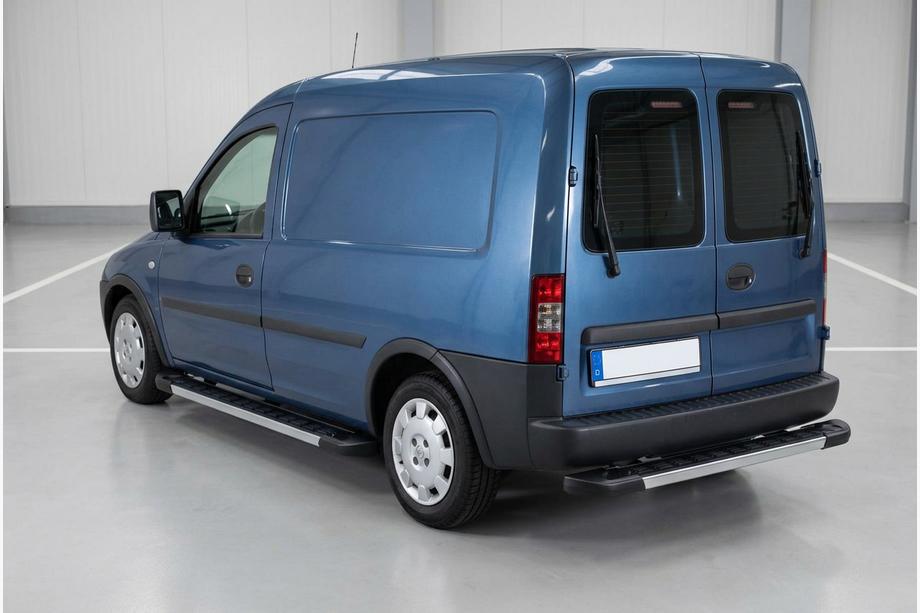 Opel Combo 2002–2012 гг. Боковые пороги RedLine V1 (2 шт., алюминий) Image