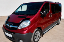 Renault Trafic 2001–2015 гг. Боковые Подножки Rainbow (2 шт., Алюминий) Длинная База фото 1