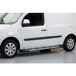 Боковые Подножки Sunrise (2 шт., Алюминий) Renault Kangoo 2008–2020 гг. фото 1