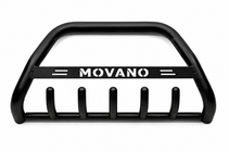 Opel Movano 2021- гг. Кенгурятник WT004 Черный (Нержавейка) фото 2