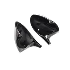 BMW 3 серия E92/E93 2006–2013 гг. Накладки на зеркала (для 2006-2010, Кованный карбон) фото 6