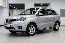 Renault Koleos 2008-2016 гг. Боковые Подножки Line (2 шт., Алюминий) фото 1