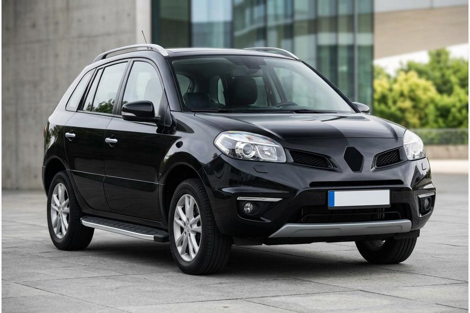 Renault Koleos 2008-2016 гг. Боковые Подножки Fullmond (2 шт., Алюминий) Image