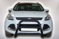 Ford Kuga/Escape 2013-2019 гг. Кенгурятник WT018 Black (нерж.) фото 3