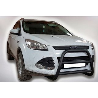 Кенгурятник WT018 Black (нерж.) Ford Kuga/Escape 2013-2019 гг. фото 2