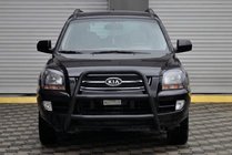 Kia Sportage 2004-2010 гг. Кенгурятник WT018 Black (нерж.) фото 2