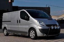 Nissan Primastar 2002-2014 гг. Кенгурятник WT018 Black (нерж.) фото 3