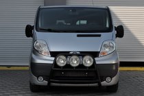 Renault Trafic 2001–2015 гг. Кенгурятник WT018 Black (нерж.) фото 2