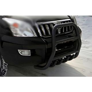 Кенгурятник высокий Black (нерж) Toyota Land Cruiser Prado 120 2002-2009 гг.